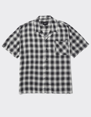 HUF Ombre Mens Button Up Shirt Alternative Image