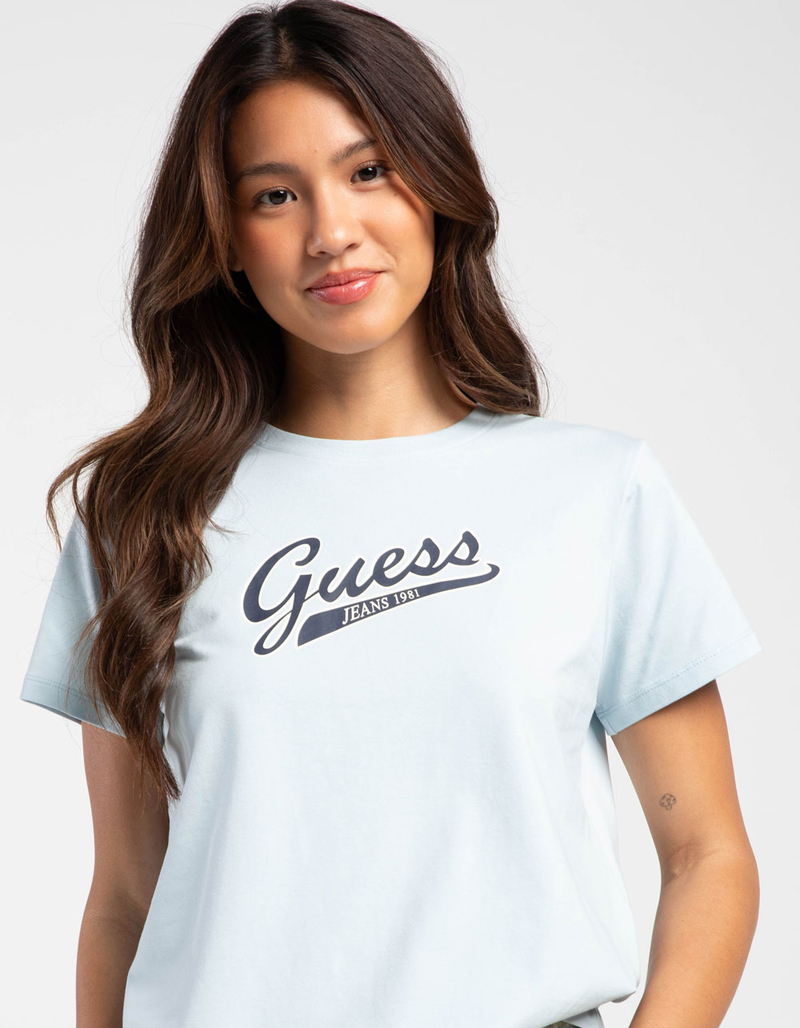 GUESS JEANS Script Regular Fit Womens Tee image number 3