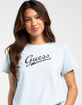 GUESS JEANS Script Regular Fit Womens Tee image number 4
