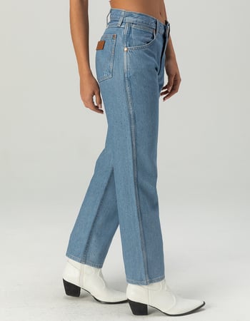 WRANGLER Sunset Mid Rise Straight Womens Jeans Alternative Image