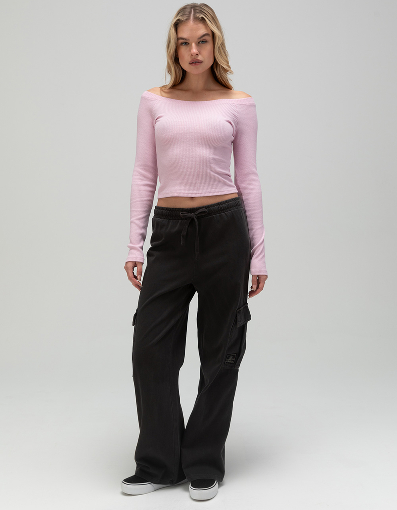 TILLYS Ballet Neck Womens Long Sleeve Top image number 1