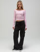 TILLYS Ballet Neck Womens Long Sleeve Top image number 2