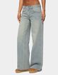 EDIKTED Quintie Mid Rise Straight Leg Jeans image number 2