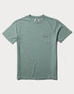 VISSLA Baja West Mens Pocket Tee image number 2
