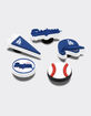 CROCS MLB Los Angeles Dodgers 5 Pack Jibbitz&trade; Charms image number 4