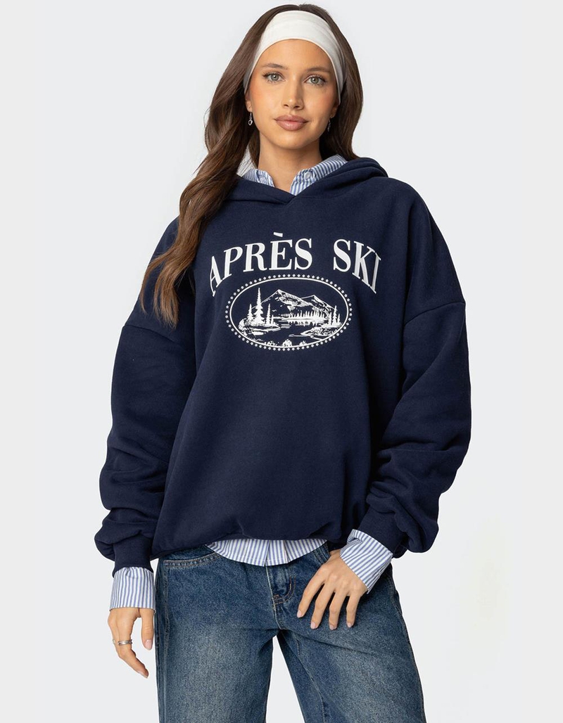 EDIKTED Après Ski Oversized Hoodie image number 0