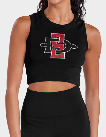 SAN DIEGO STATE UNIVERSITY Womens Cropped Tank Top Primary Image