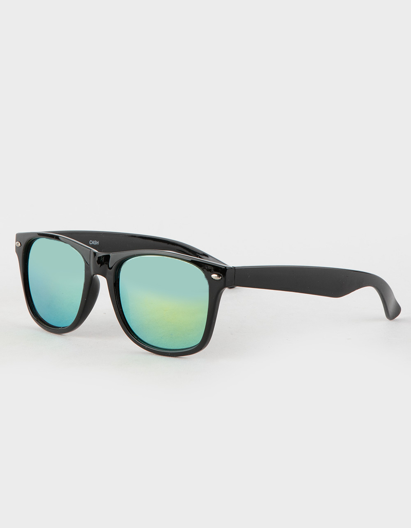 BLUE CROWN Cash Black Sunglasses image number 0