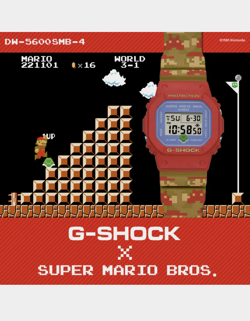 G-SHOCK Super Mario Bros. DW5600SMB-4 Watch image number 7