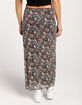 RSQ Womens Low Rise Mesh Maxi Skirt image number 4