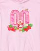 STRAWBERRY SHORTCAKE Double Zero Camo Unisex Kids Hoodie image number 2