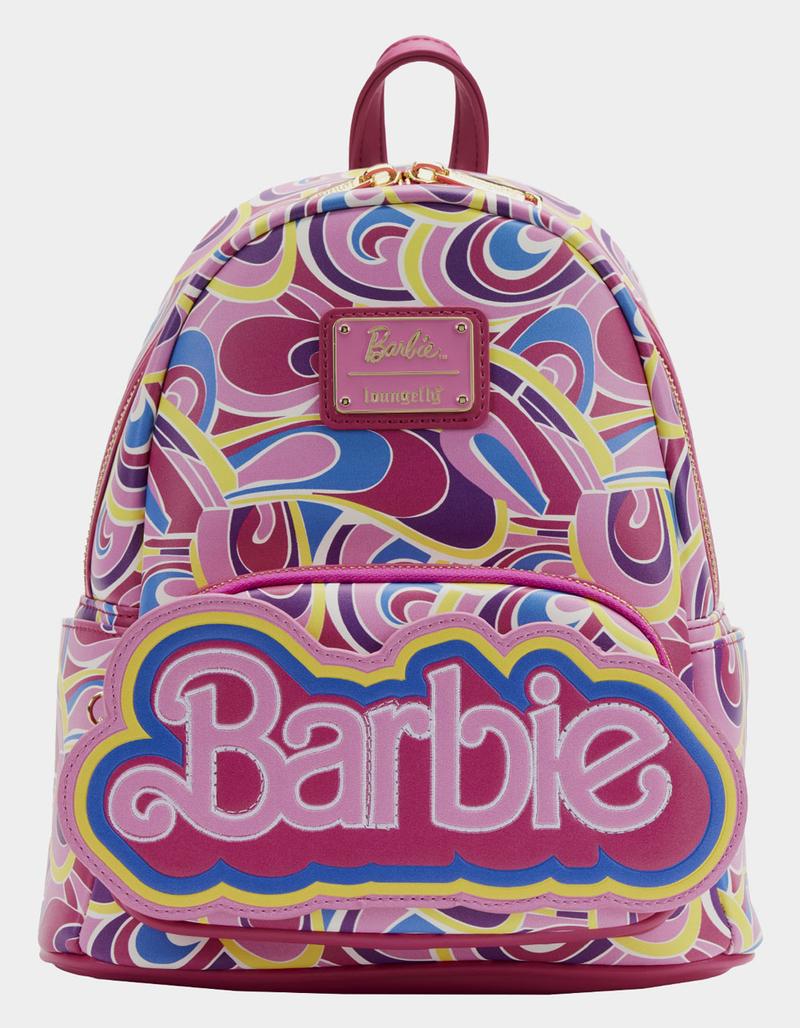 LOUNGEFLY x Barbie Totally Hair 30th Anniversary Mini Backpack image number 0