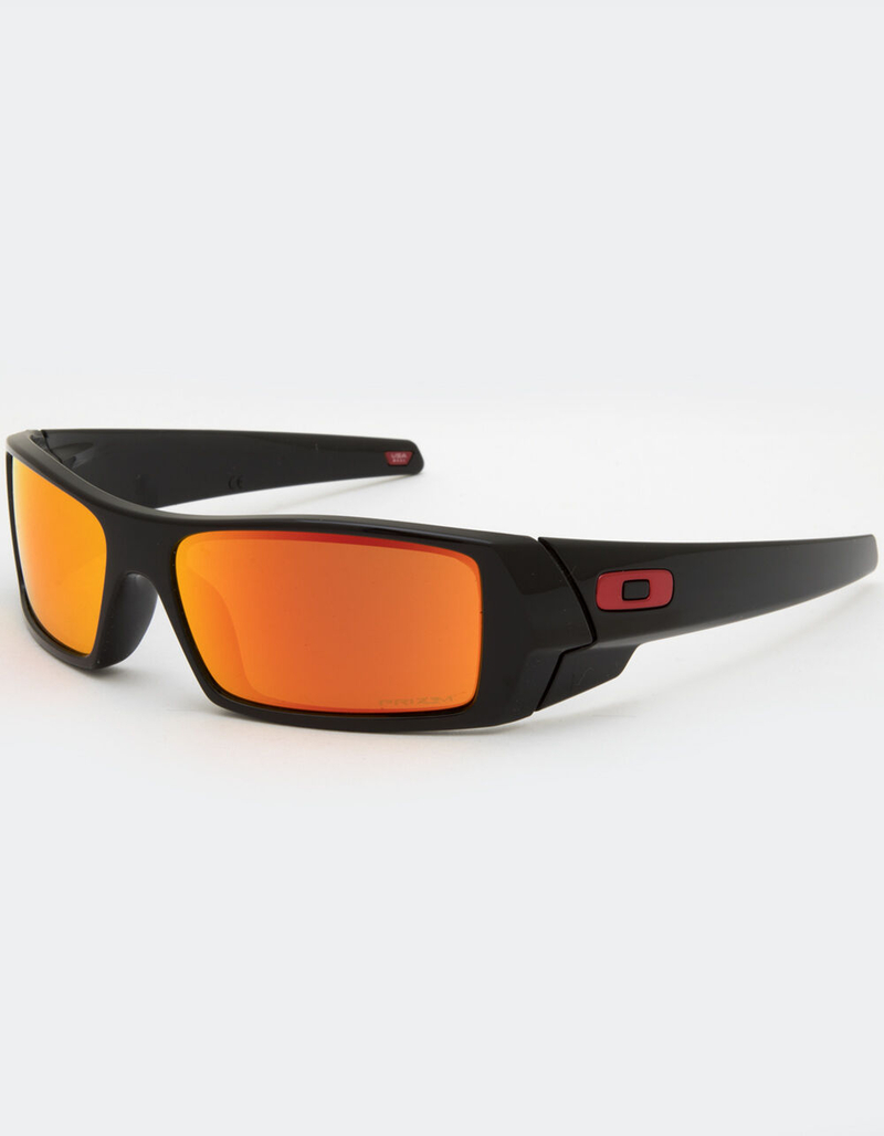 OAKLEY Gascan Polarized Polished Black & Prizm Ruby Sunglasses image number 0