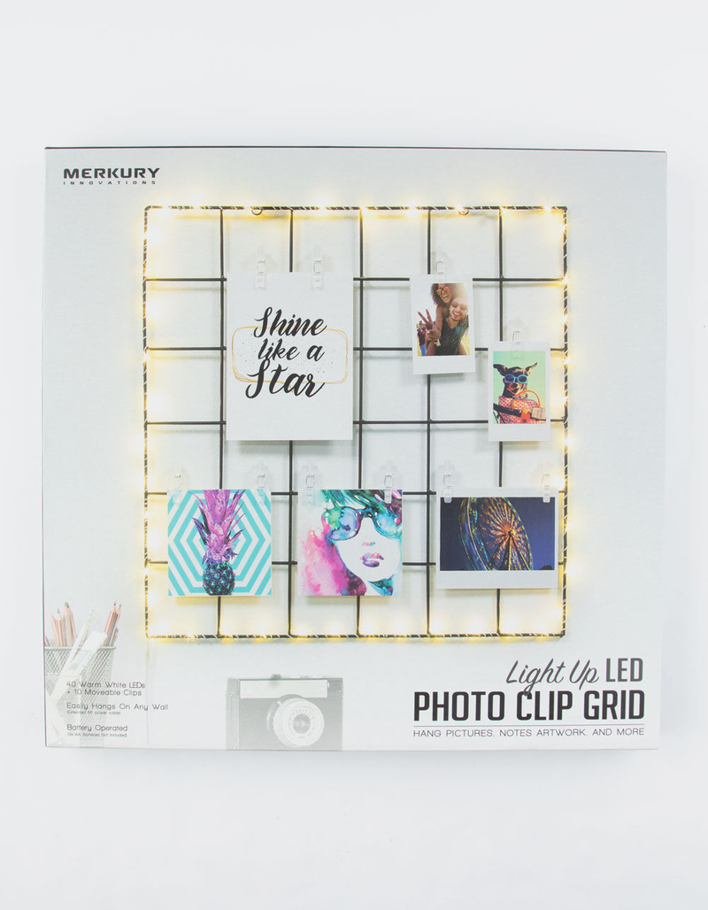 MERKURY INNOVATIONS Light Up LED Photo Clip Grid image number 0