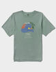VISSLA Psychedelic Wave Mens Tee image number 1