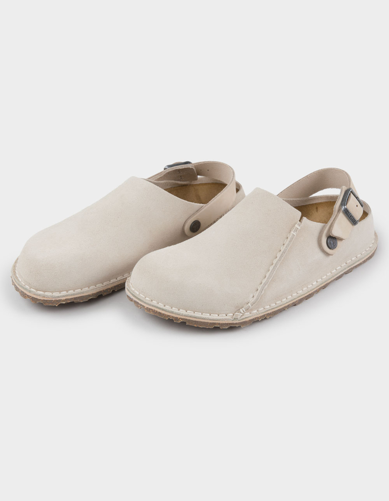 BIRKENSTOCK Lutry Premium Suede Womens Clogs image number 0
