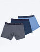 HURLEY Supersoft Mens Boxer Briefs 3 Pack image number 1