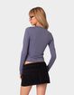 EDIKTED Tay Long Sleeve Top image number 4
