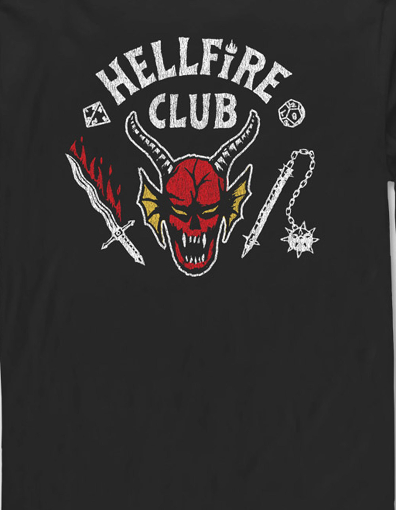 STRANGER THINGS Hellfire Club Unisex Long Sleeve Tee image number 1