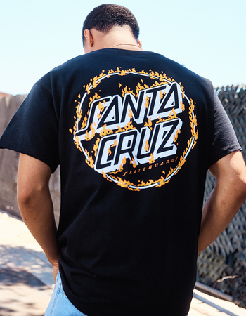 SANTA CRUZ Burnt Opus Dot Mens Tee Primary Image