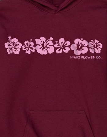 MAUI Flower Co. Unisex Kids Hoodie Alternative Image