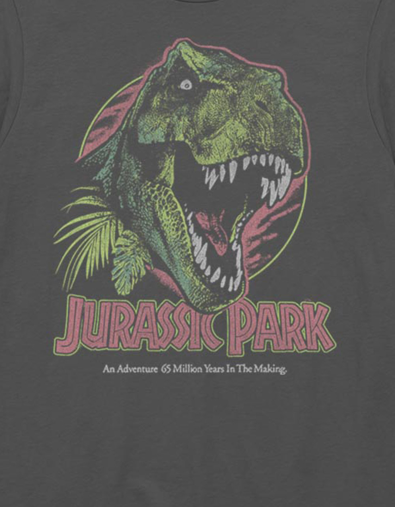 JURASSIC PARK Neon Rex Unisex Tee image number 1