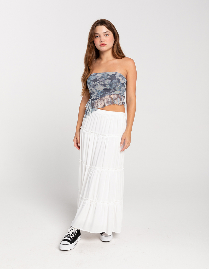 RSQ Womens Ruffle Tube Top image number 3