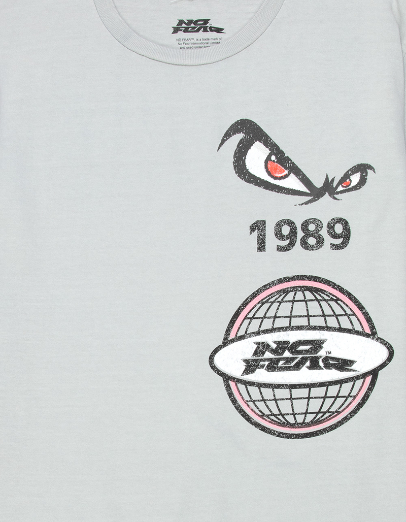 NO FEAR Eyes Boys Tee - LIGHT GRAY