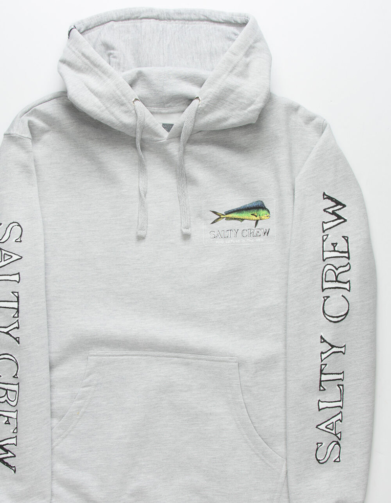 SALTY CREW El Dorado Mens Heather Gray Hoodie image number 2