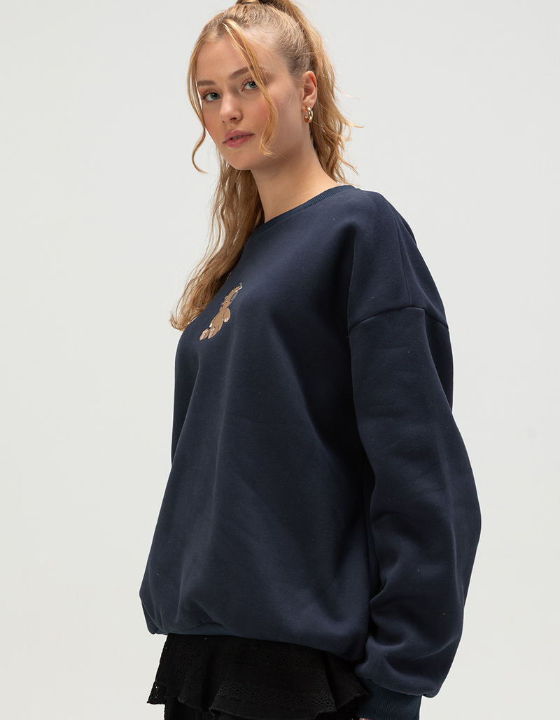 HAPPY CAMP3R Do Not Disturb Womens Crewneck Sweatshirt image number 2