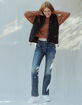 DAZE DENIM Y2K  Womens Low Rise Boot Cut Jeans image number 7