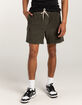 RSQ Mens Cord Cargo Pull On Shorts image number 3