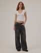 RSQ Womens Low Rise Ultra Baggy Jeans image number 5