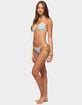 EDIKTED Ilona Reversible Striped String Bikini Bottoms image number 4