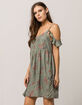 ROXY Do It My Way Cold Shoulder Babydoll Dress image number 2