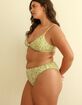DIPPIN' DAISY'S Zen Knotted Triangle Bikini Top image number 6