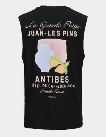 JACK & JONES Jocanggu Mens Muscle Tee JACK & JONES Jocanggu Mens Muscle Tee Primary Image