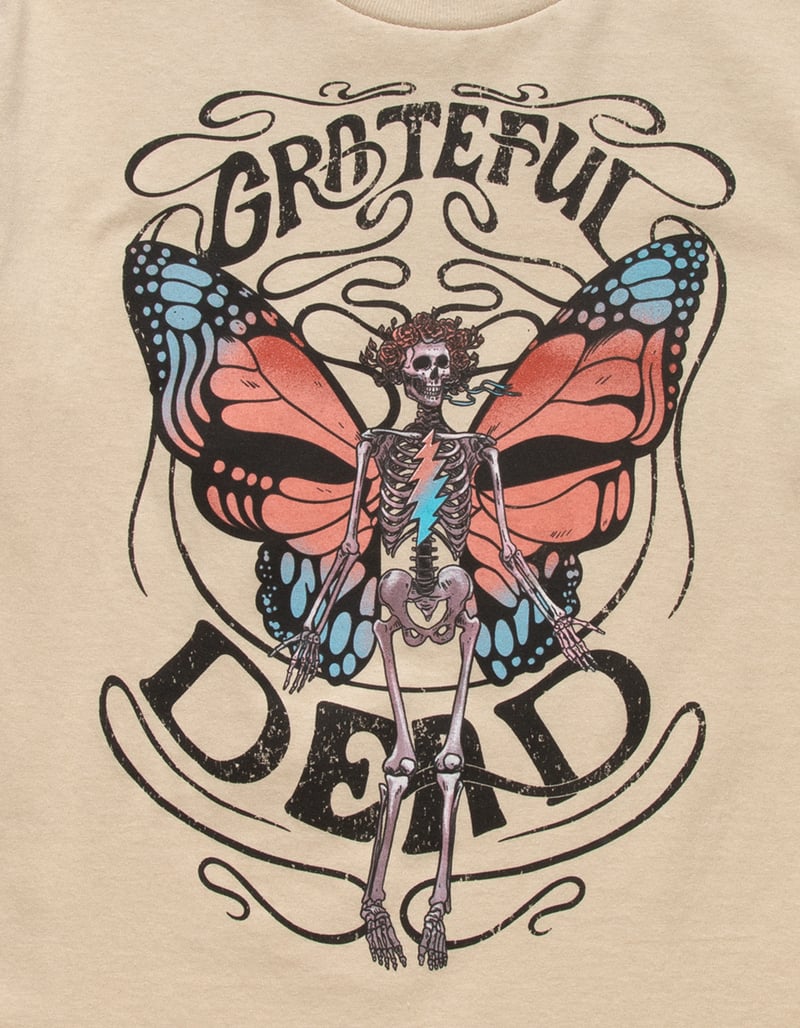 GRATEFUL DEAD Butterfly Girls Oversized Tee image number 1