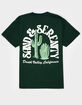 BECAUSE WEEKEND Sand & Serenity Mens Tee image number 1