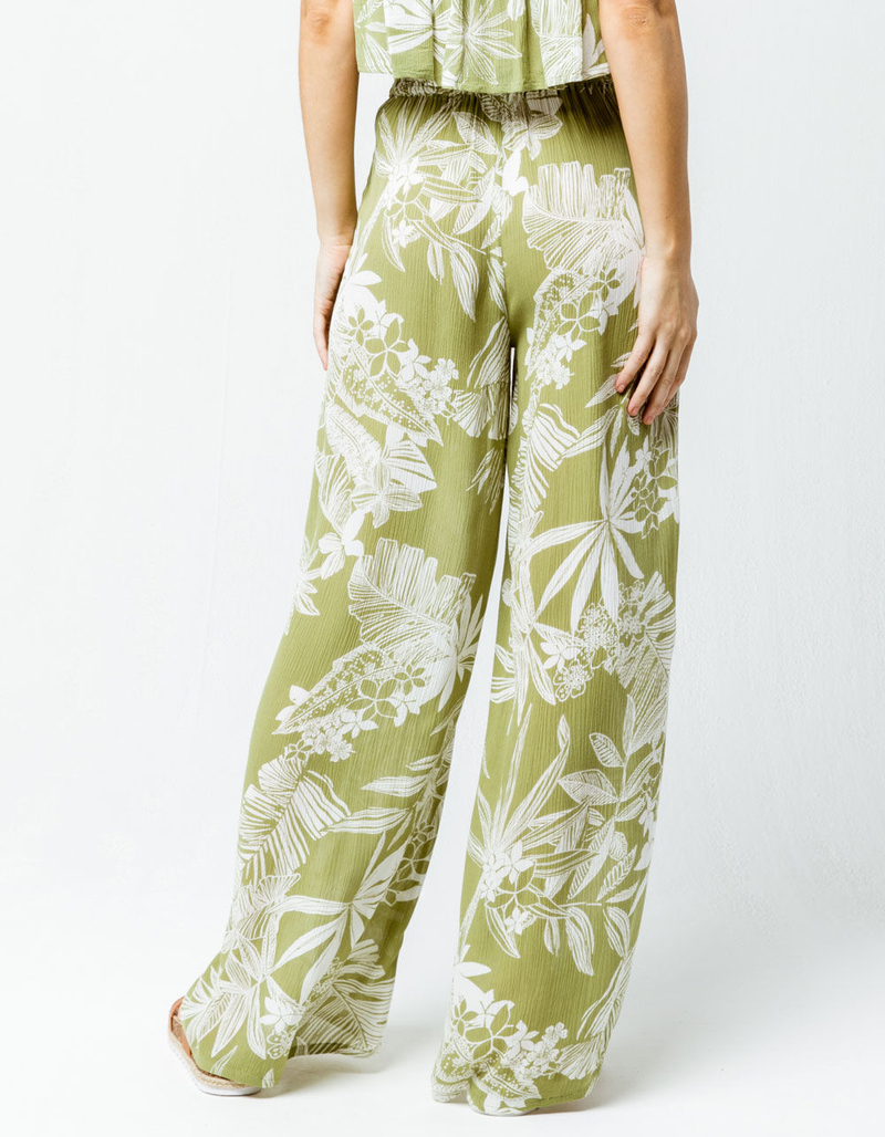 PATRONS OF PEACE Floral Womens Wide Leg Pants image number 2