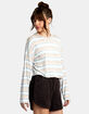 RVCA Countdown II Womens Long Sleeve Knit Top image number 2