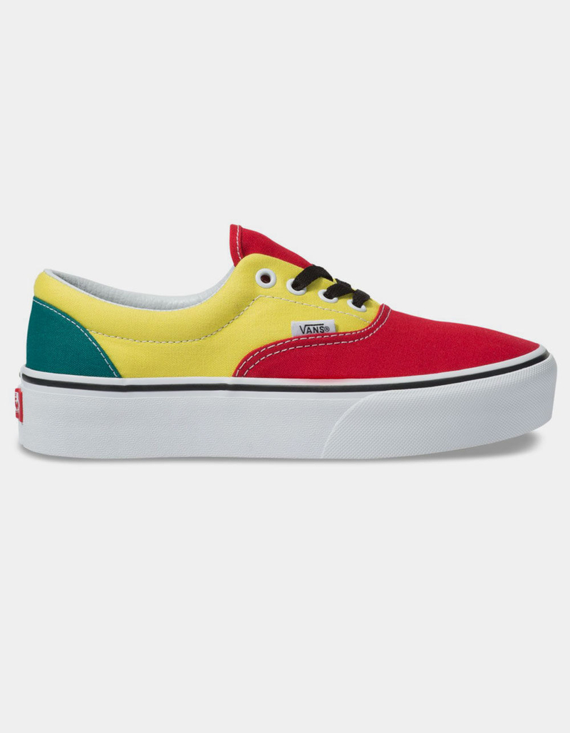 VANS Tri-Block Era Platform Womens Shoes image number 0