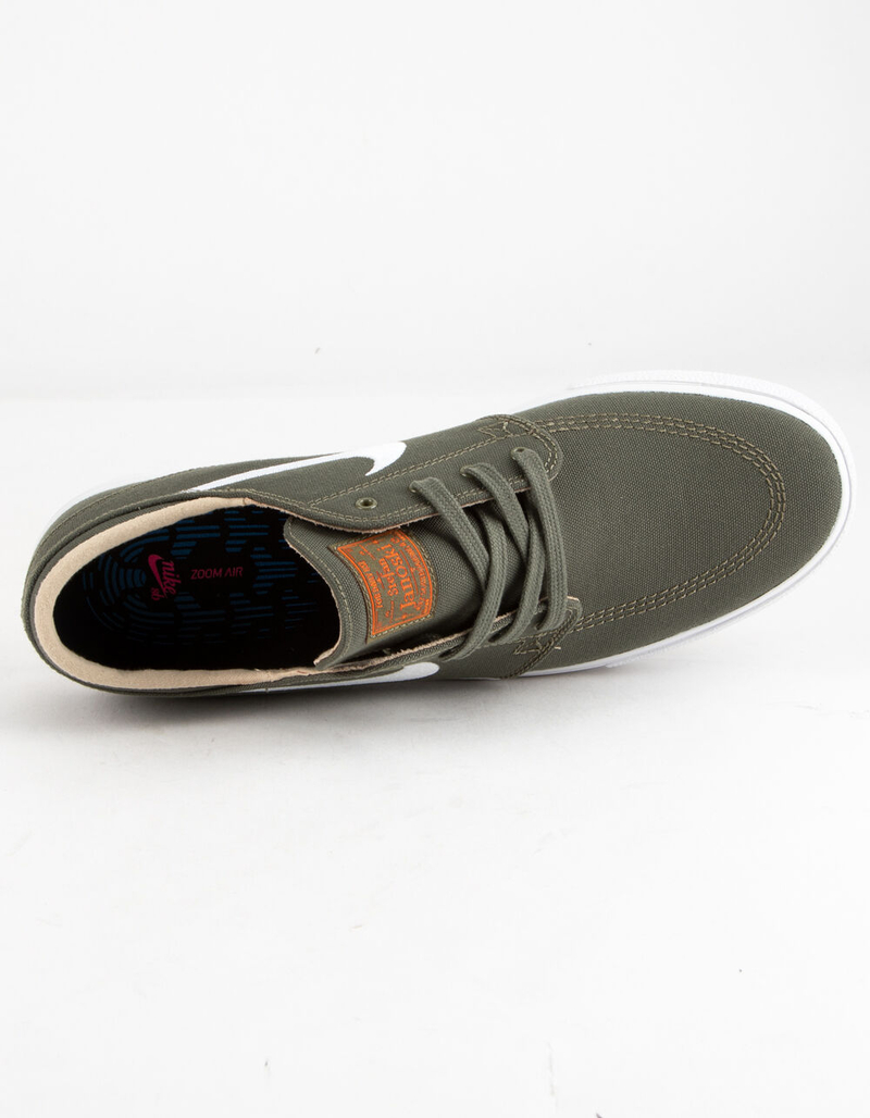 NIKE SB Zoom Janoski Canvas RM Medium Olive Mens Shoes image number 2