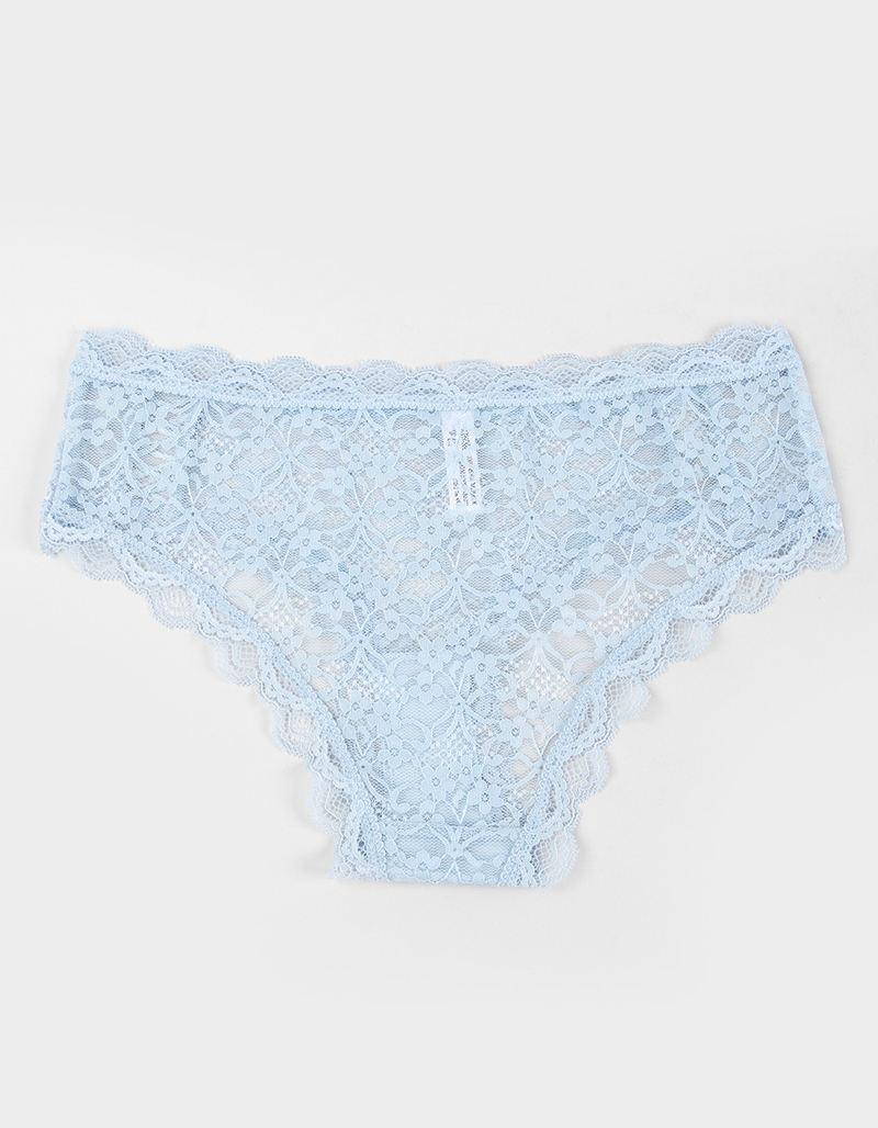 FULL TILT Allover Lace Up Hipster Panties image number 1
