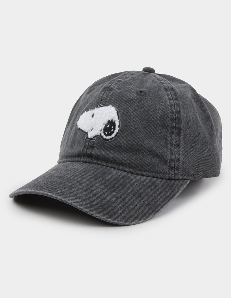 PEANUTS Snoopy Chenille Patch Womens Strapback Hat image number 0