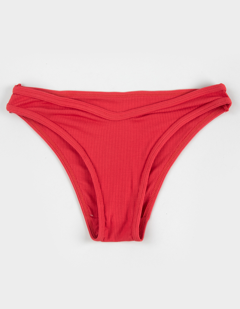 FULL TILT High Leg Rib Bikini Panties image number 0