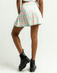 FULL TILT Plaid Pleated Skirt image number 4