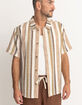 RHYTHM Paisley Stripe Mens Button Up Shirt image number 2