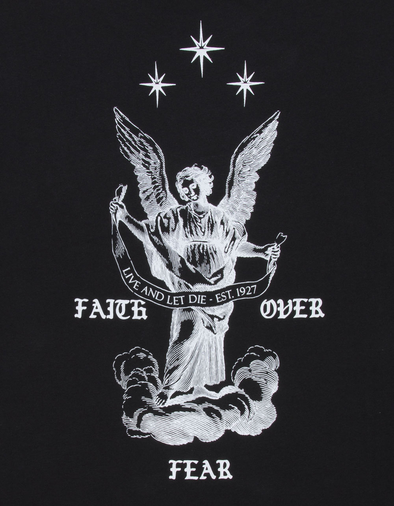 RSQ Mens Faith Over Fear Oversized Tee image number 2