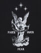 RSQ Mens Faith Over Fear Oversized Tee image number 3